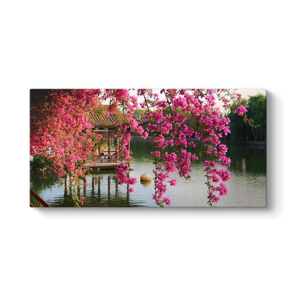 Pembe Bahar Çiçekleri Çin - Model 5